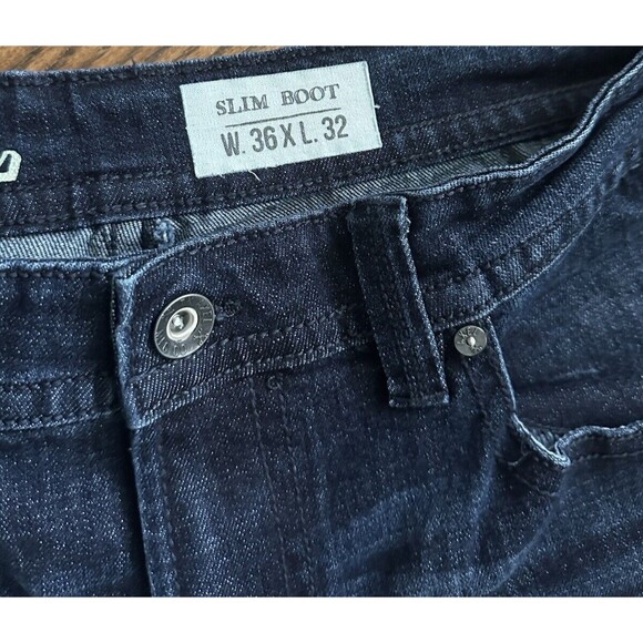 Y2K TK Axel Dark Wash Embroidered Jeans - Picture 5 of 5